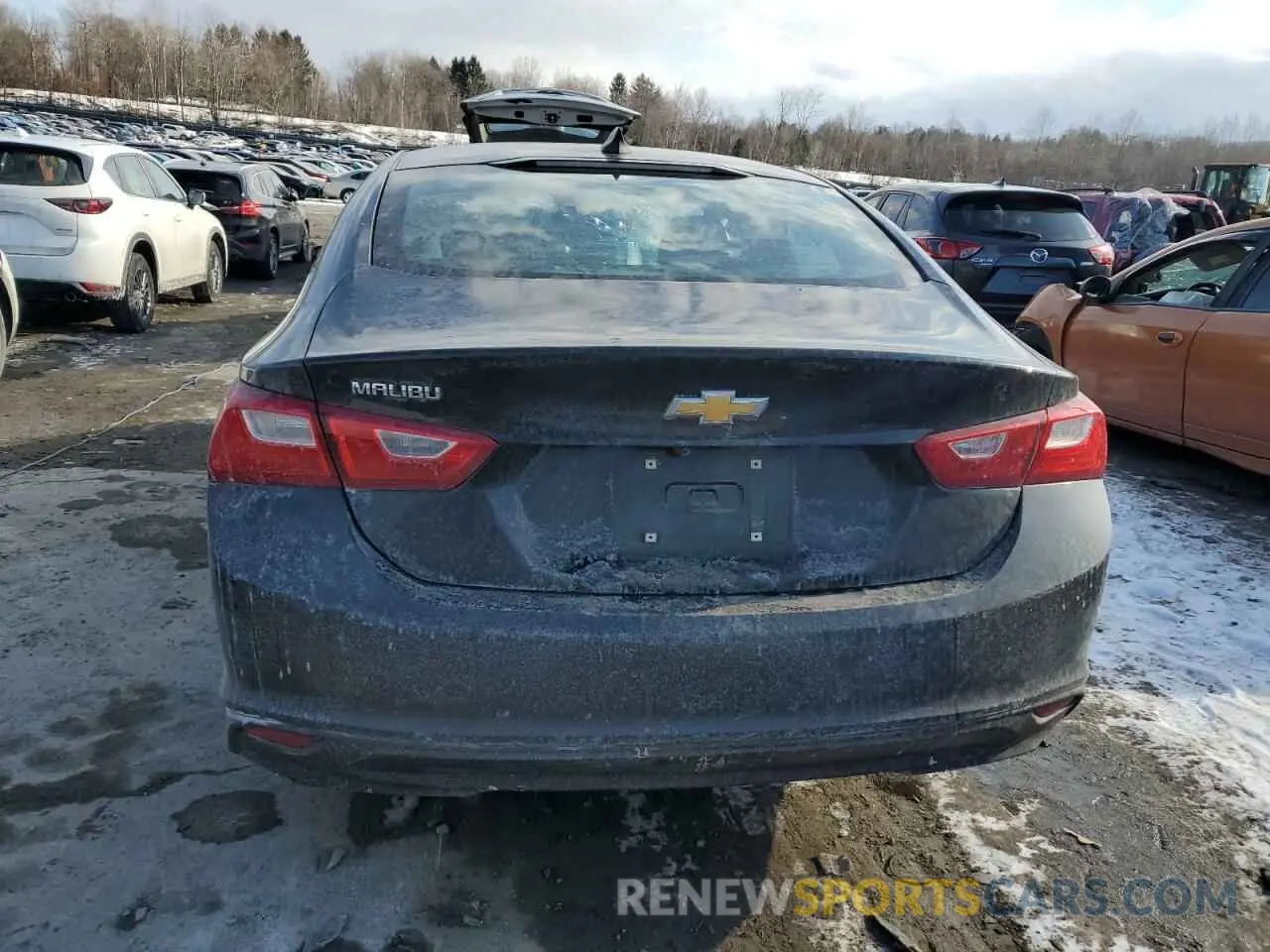 6 Photograph of a damaged car 1G1ZC5ST8MF033858 CHEVROLET MALIBU 2021