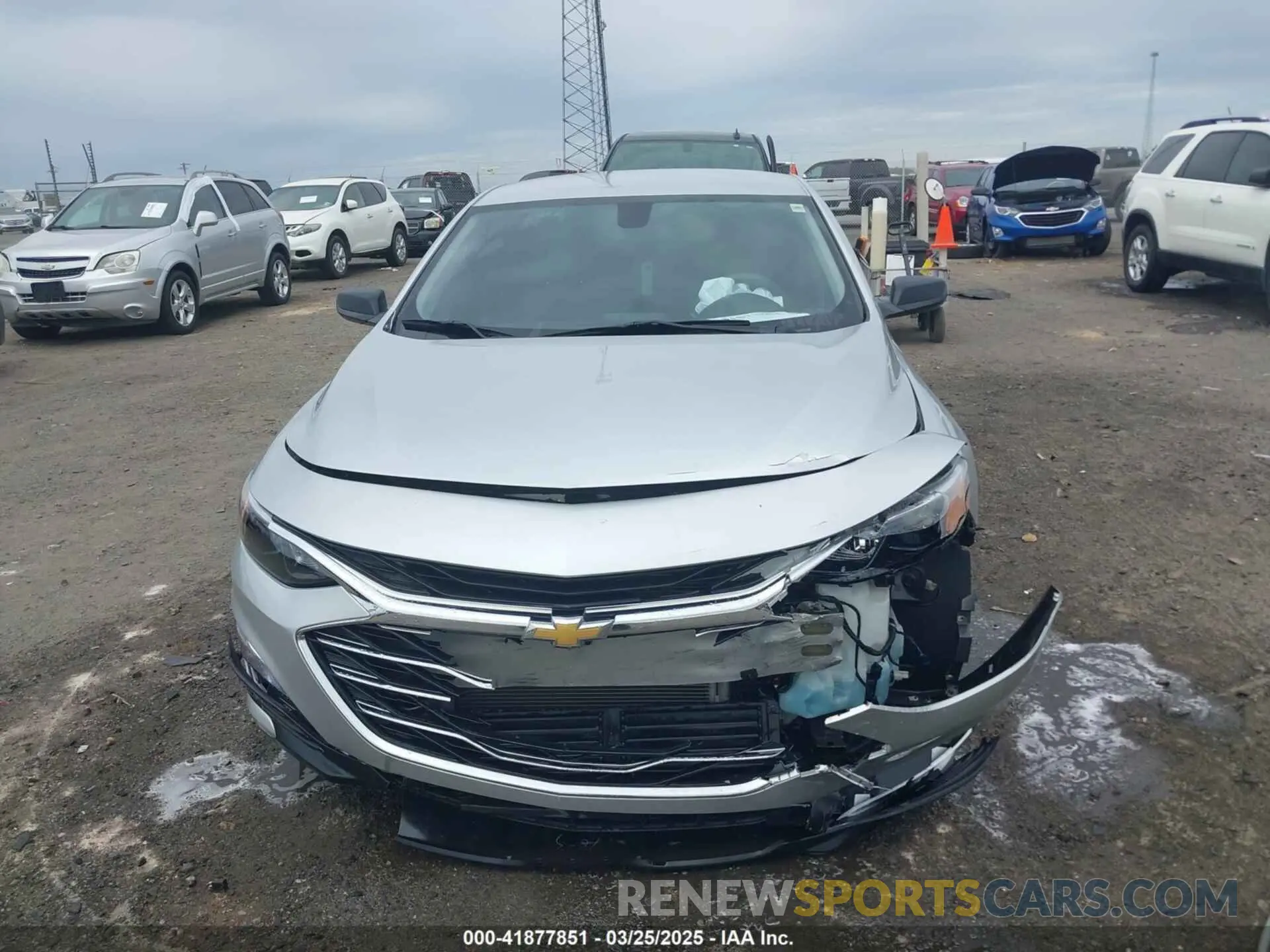 12 Photograph of a damaged car 1G1ZC5ST8MF076998 CHEVROLET MALIBU 2021