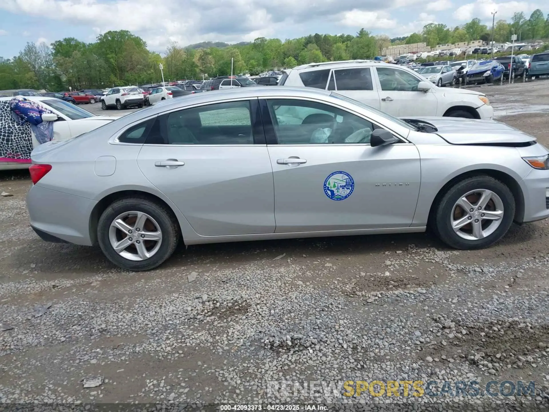 13 Photograph of a damaged car 1G1ZC5ST9MF003851 CHEVROLET MALIBU 2021