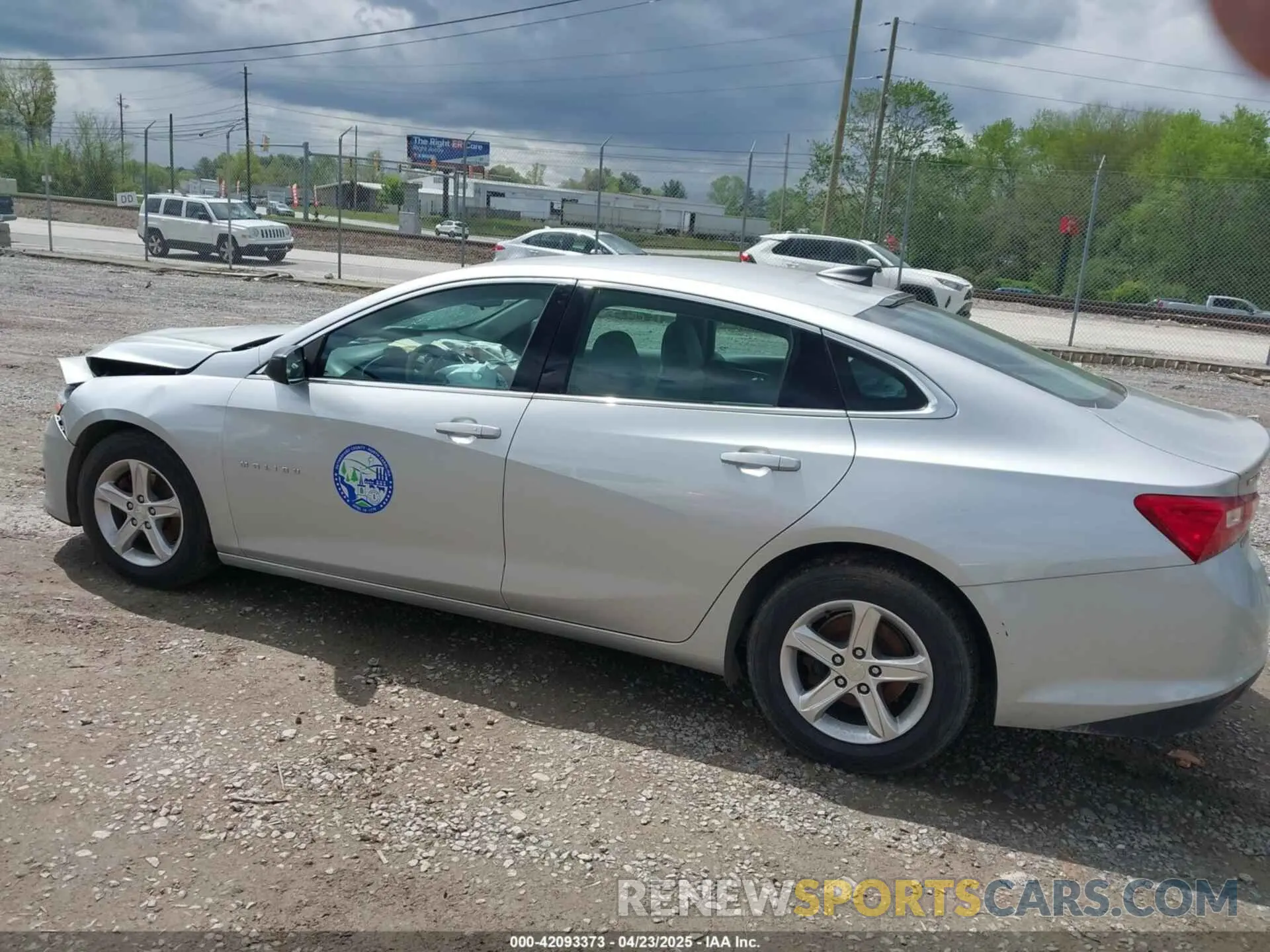 14 Photograph of a damaged car 1G1ZC5ST9MF003851 CHEVROLET MALIBU 2021