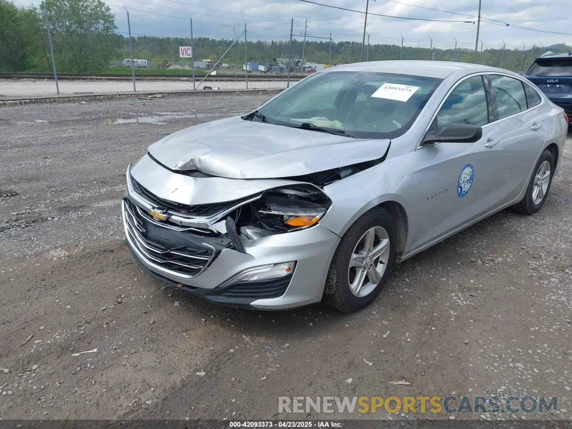2 Photograph of a damaged car 1G1ZC5ST9MF003851 CHEVROLET MALIBU 2021