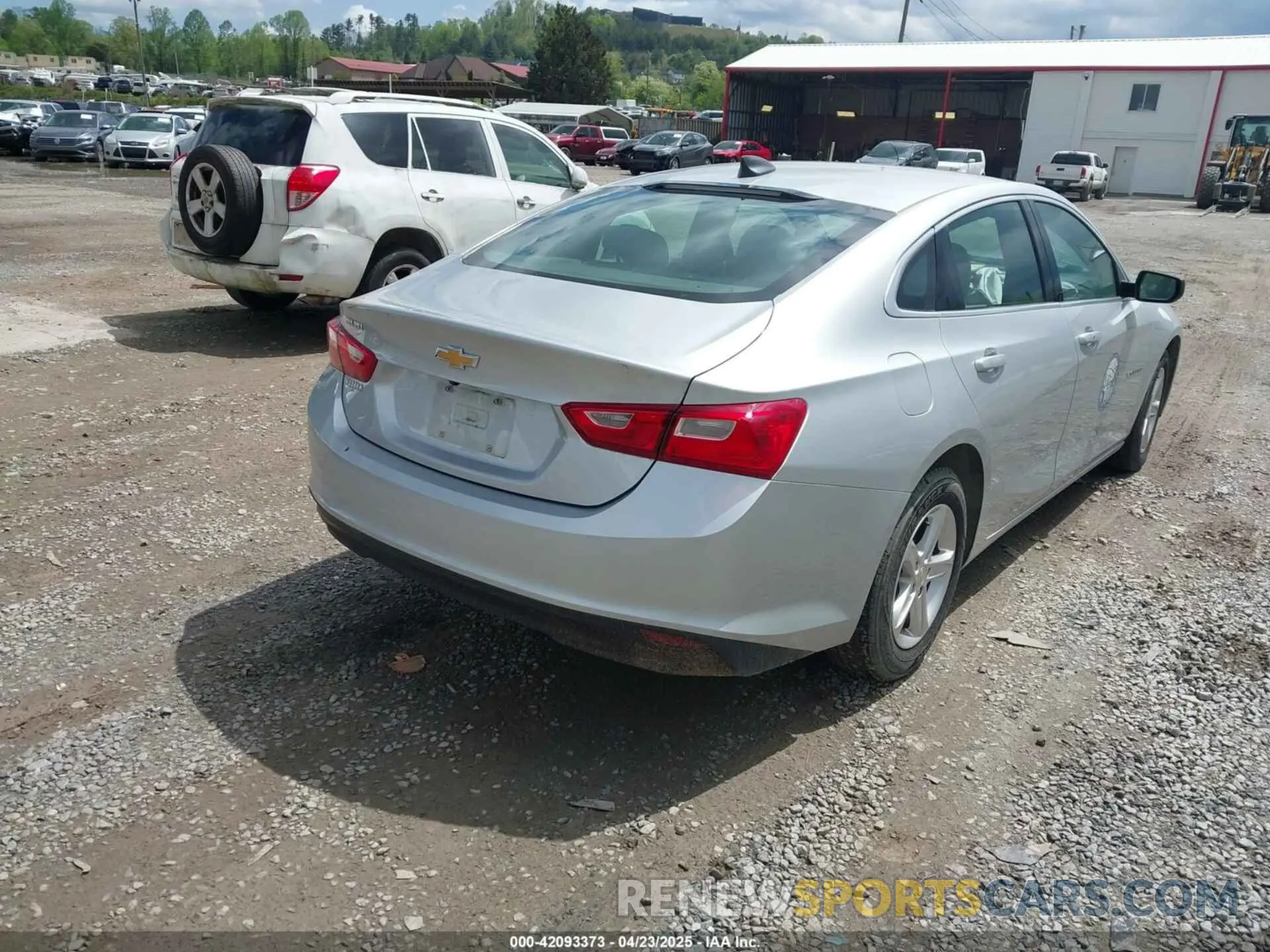 4 Photograph of a damaged car 1G1ZC5ST9MF003851 CHEVROLET MALIBU 2021