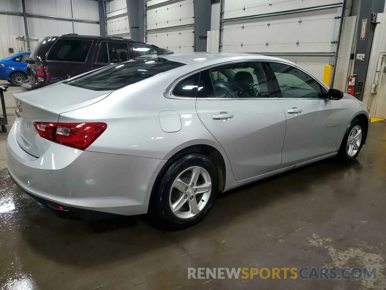 3 Photograph of a damaged car 1G1ZC5STXMF056963 CHEVROLET MALIBU 2021