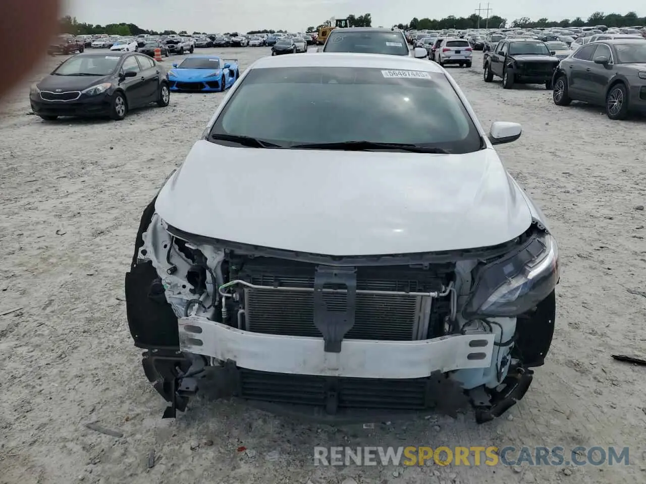 5 Photograph of a damaged car 1G1ZC5STXMF086383 CHEVROLET MALIBU 2021
