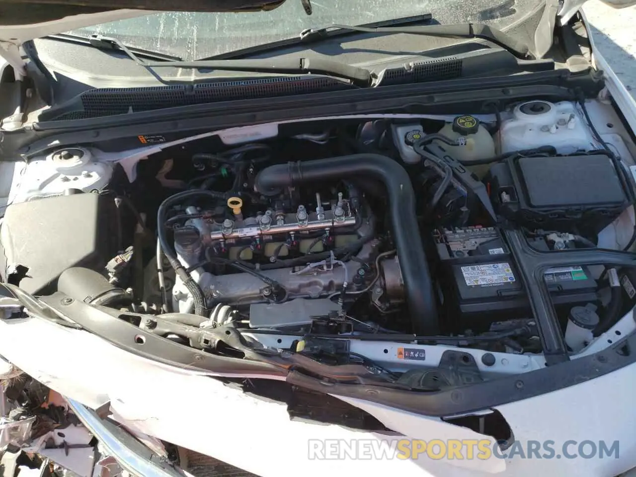 11 Photograph of a damaged car 1G1ZD5ST0MF009566 CHEVROLET MALIBU 2021