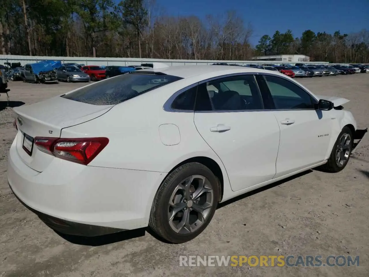 3 Photograph of a damaged car 1G1ZD5ST0MF009566 CHEVROLET MALIBU 2021