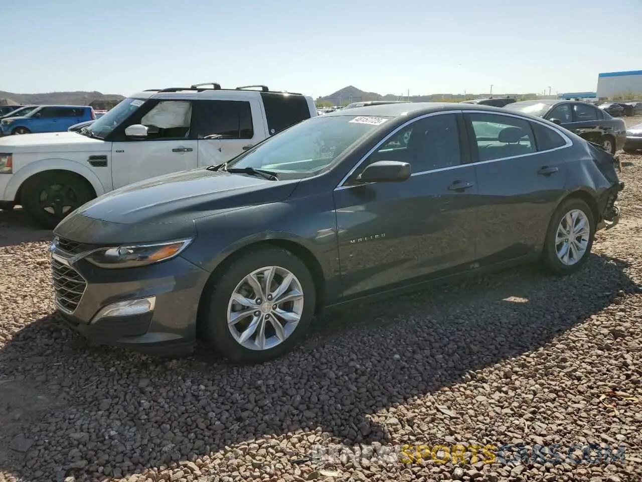 1 Photograph of a damaged car 1G1ZD5ST0MF022477 CHEVROLET MALIBU 2021