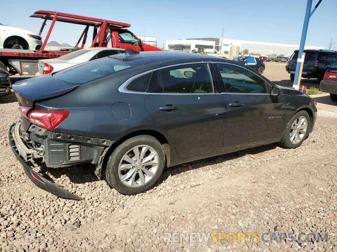 3 Photograph of a damaged car 1G1ZD5ST0MF022477 CHEVROLET MALIBU 2021