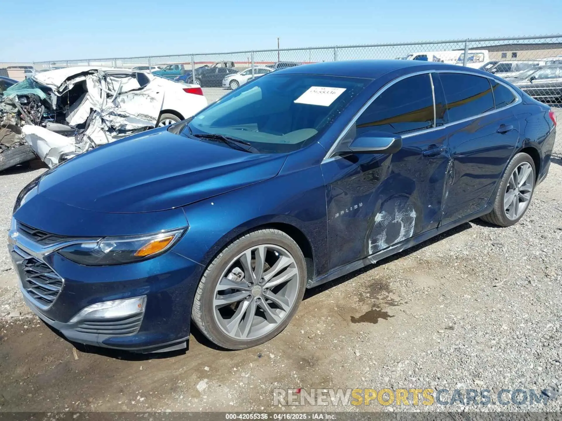 2 Photograph of a damaged car 1G1ZD5ST0MF024407 CHEVROLET MALIBU 2021