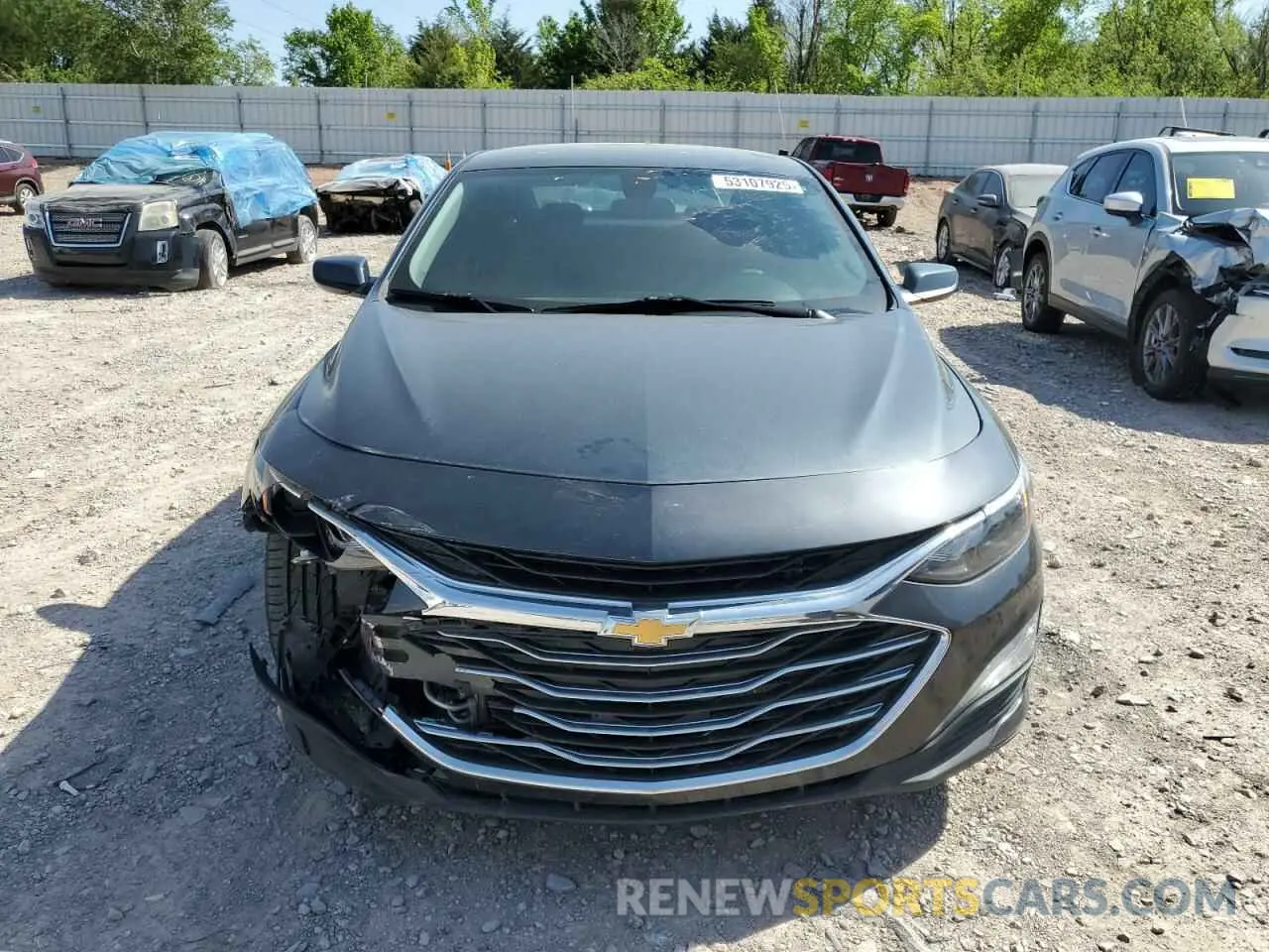 5 Photograph of a damaged car 1G1ZD5ST0MF046407 CHEVROLET MALIBU 2021