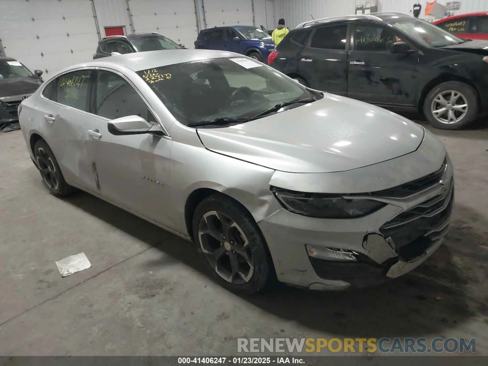 1 Photograph of a damaged car 1G1ZD5ST0MF060923 CHEVROLET MALIBU 2021