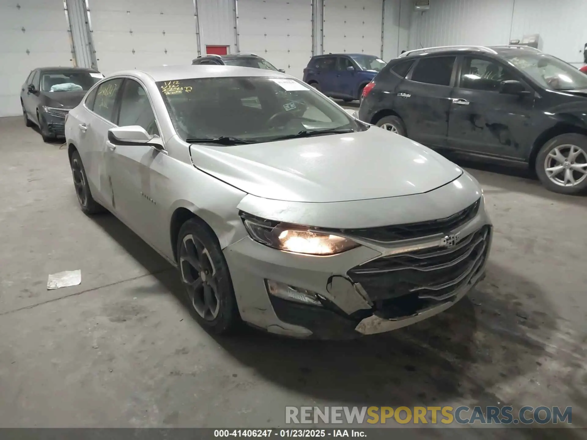 6 Photograph of a damaged car 1G1ZD5ST0MF060923 CHEVROLET MALIBU 2021