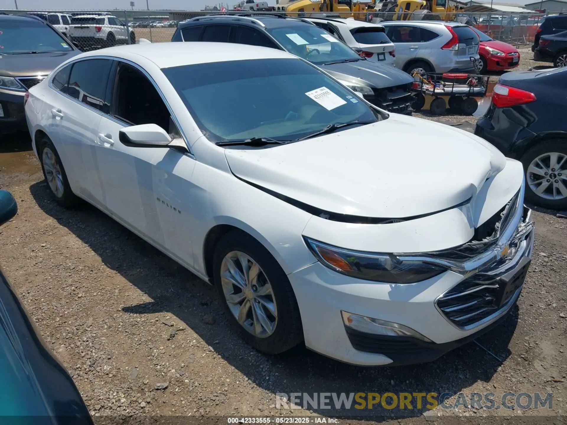 1 Photograph of a damaged car 1G1ZD5ST0MF061554 CHEVROLET MALIBU 2021