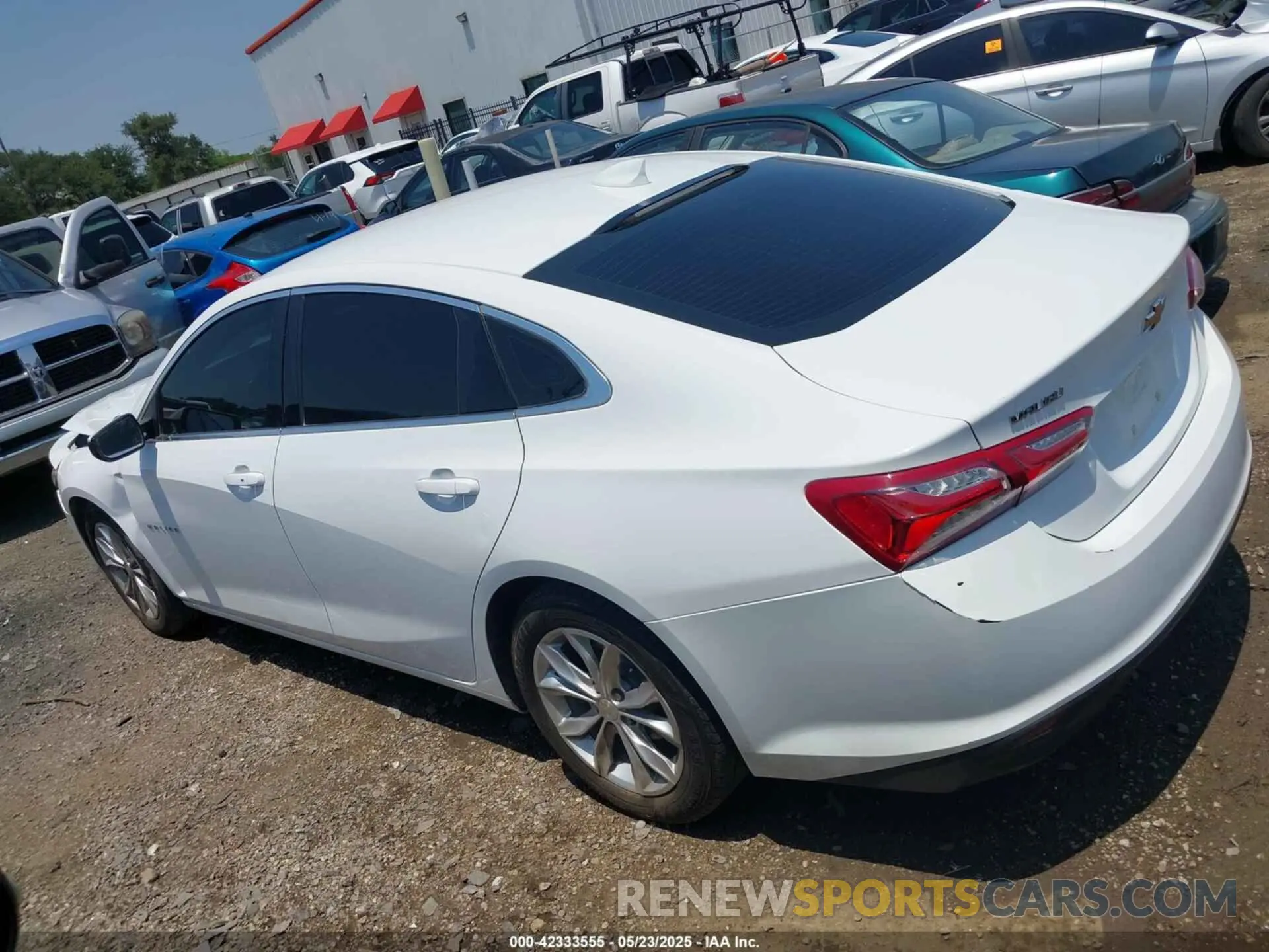 14 Photograph of a damaged car 1G1ZD5ST0MF061554 CHEVROLET MALIBU 2021