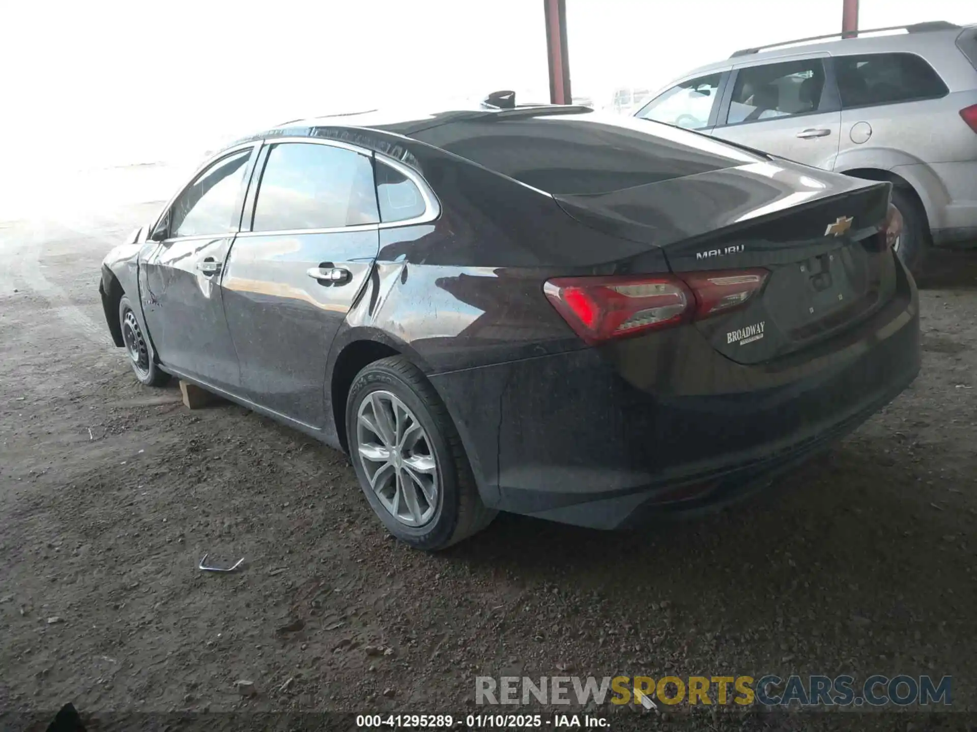 3 Photograph of a damaged car 1G1ZD5ST0MF063403 CHEVROLET MALIBU 2021