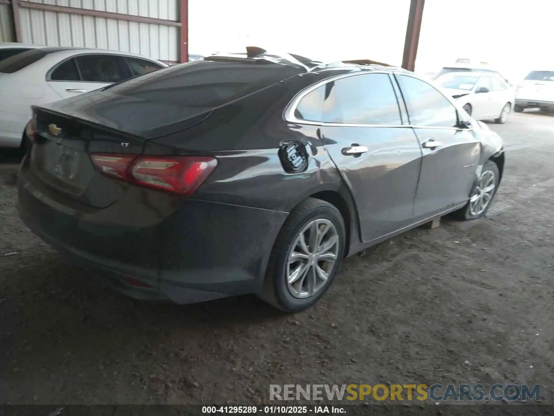 4 Photograph of a damaged car 1G1ZD5ST0MF063403 CHEVROLET MALIBU 2021