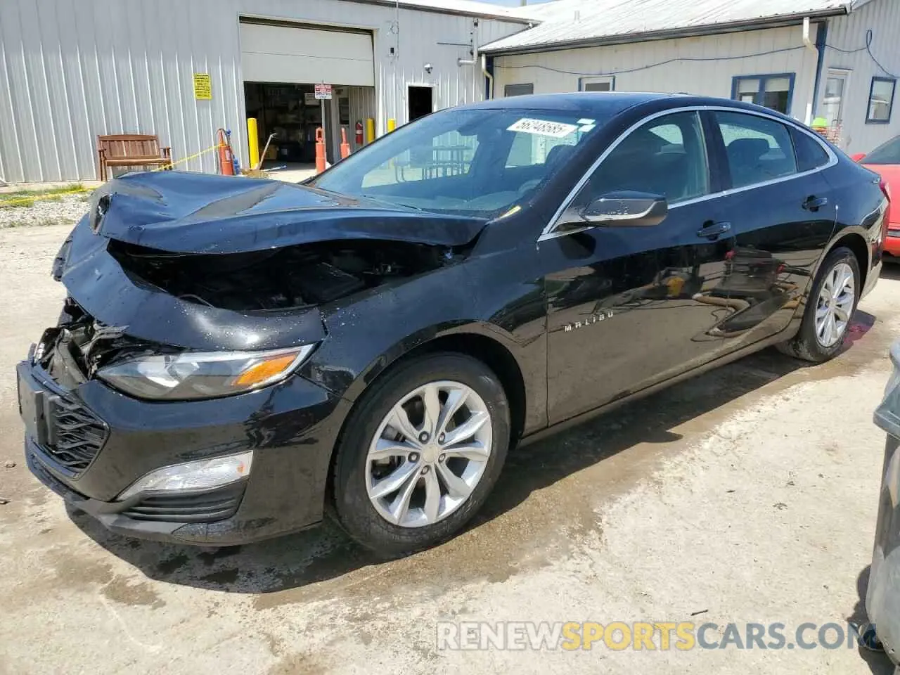 1 Photograph of a damaged car 1G1ZD5ST0MF065698 CHEVROLET MALIBU 2021