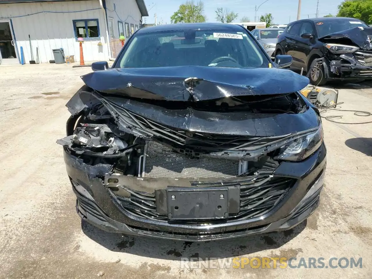 5 Photograph of a damaged car 1G1ZD5ST0MF065698 CHEVROLET MALIBU 2021