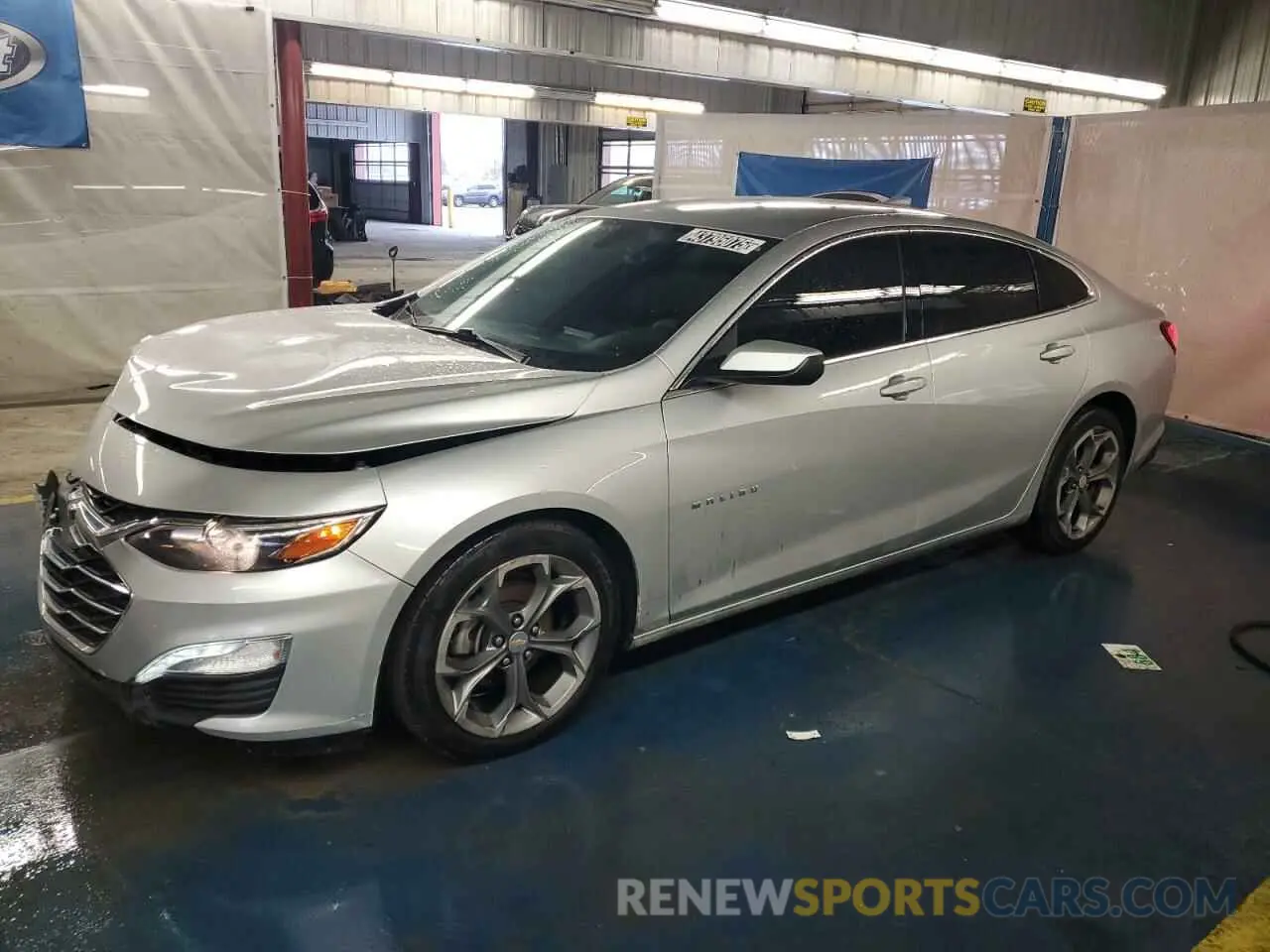 1 Photograph of a damaged car 1G1ZD5ST0MF073879 CHEVROLET MALIBU 2021