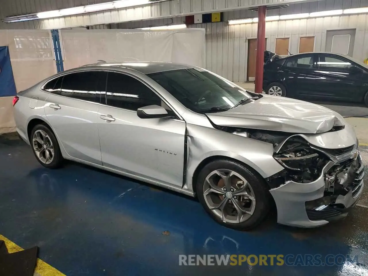 4 Photograph of a damaged car 1G1ZD5ST0MF073879 CHEVROLET MALIBU 2021