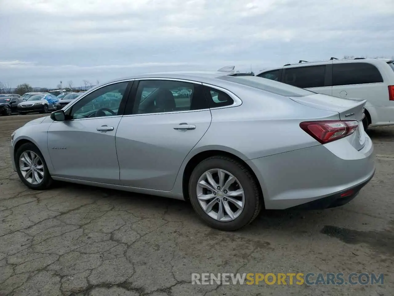 2 Photograph of a damaged car 1G1ZD5ST0MF074143 CHEVROLET MALIBU 2021