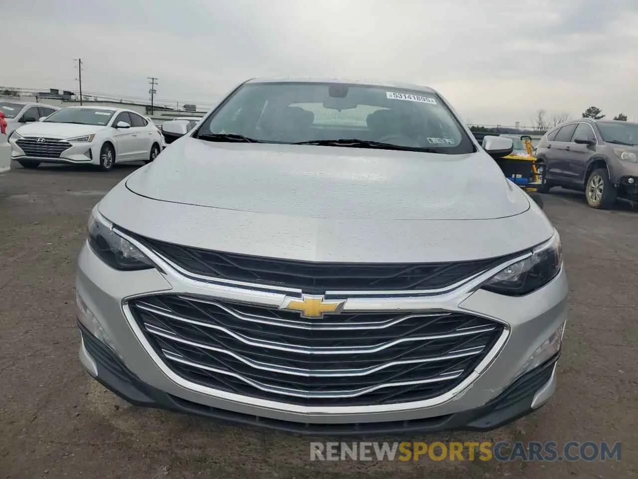 5 Photograph of a damaged car 1G1ZD5ST0MF074143 CHEVROLET MALIBU 2021