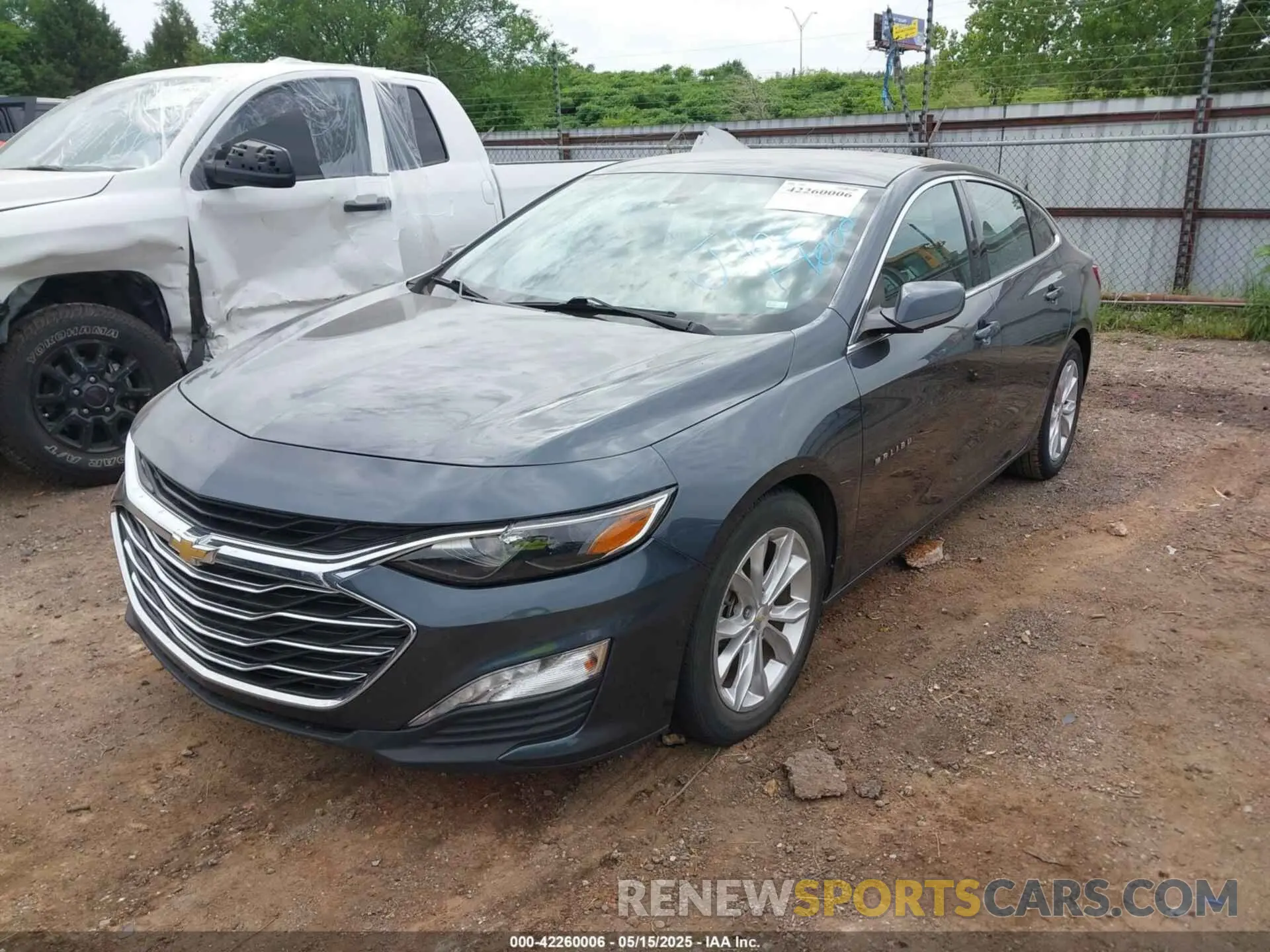 2 Photograph of a damaged car 1G1ZD5ST0MF074899 CHEVROLET MALIBU 2021