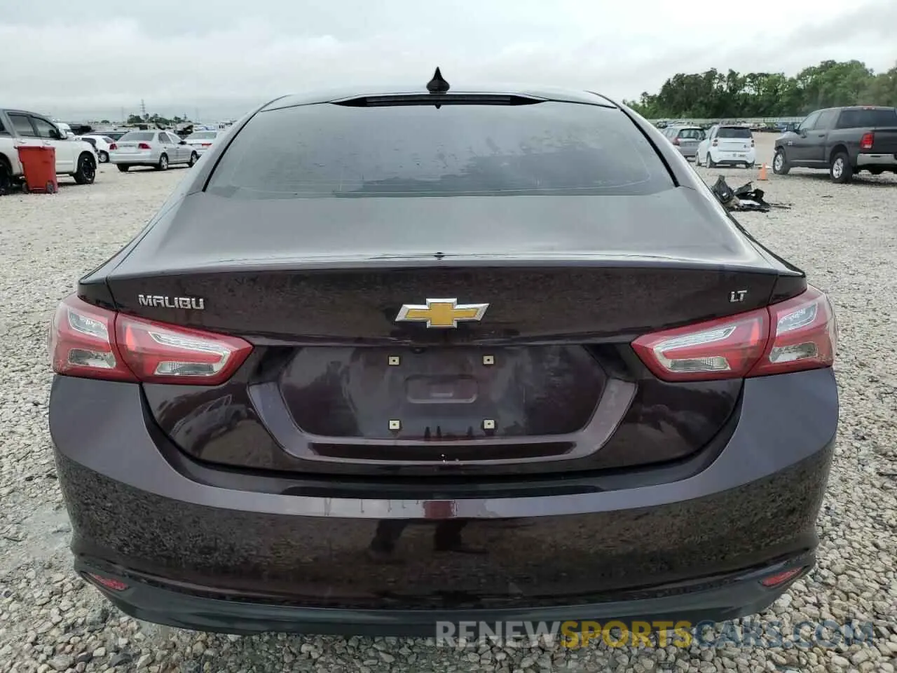 6 Photograph of a damaged car 1G1ZD5ST1MF005414 CHEVROLET MALIBU 2021