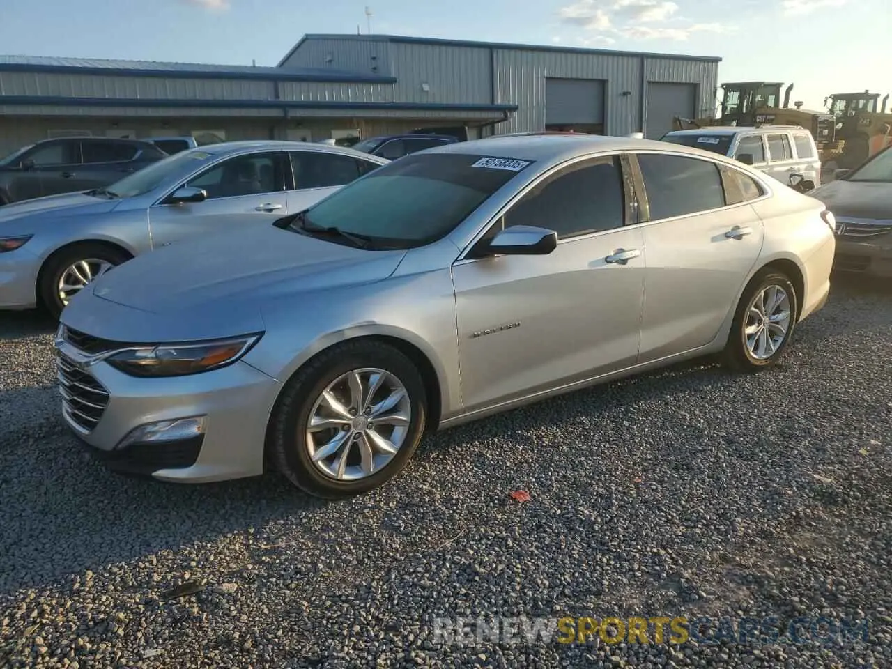 1 Photograph of a damaged car 1G1ZD5ST1MF008006 CHEVROLET MALIBU 2021