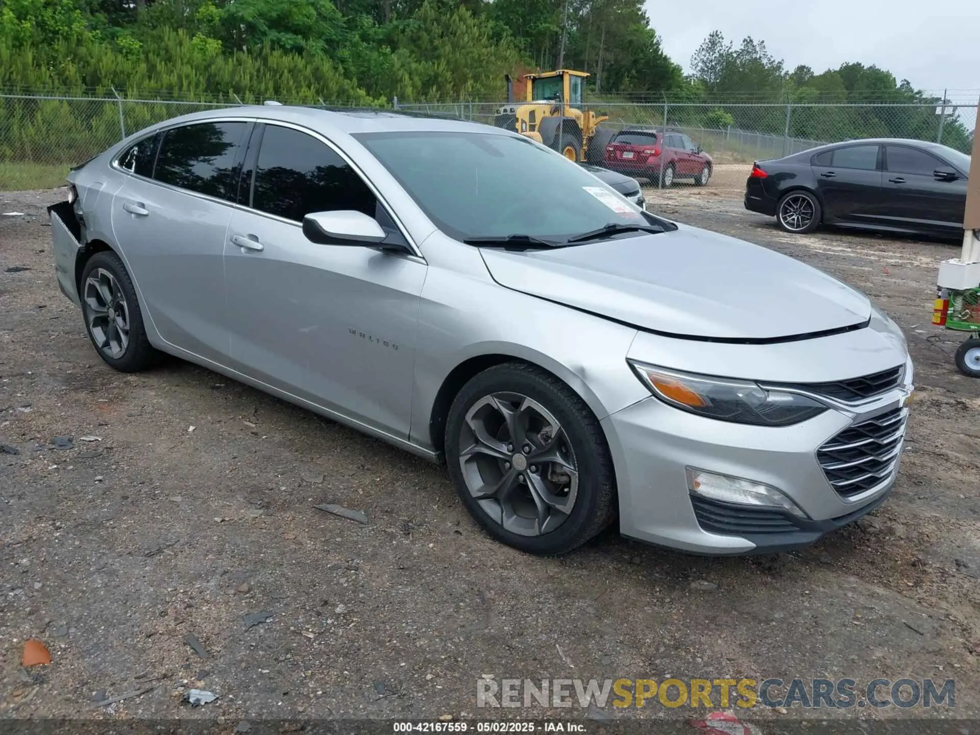 1 Photograph of a damaged car 1G1ZD5ST1MF018020 CHEVROLET MALIBU 2021