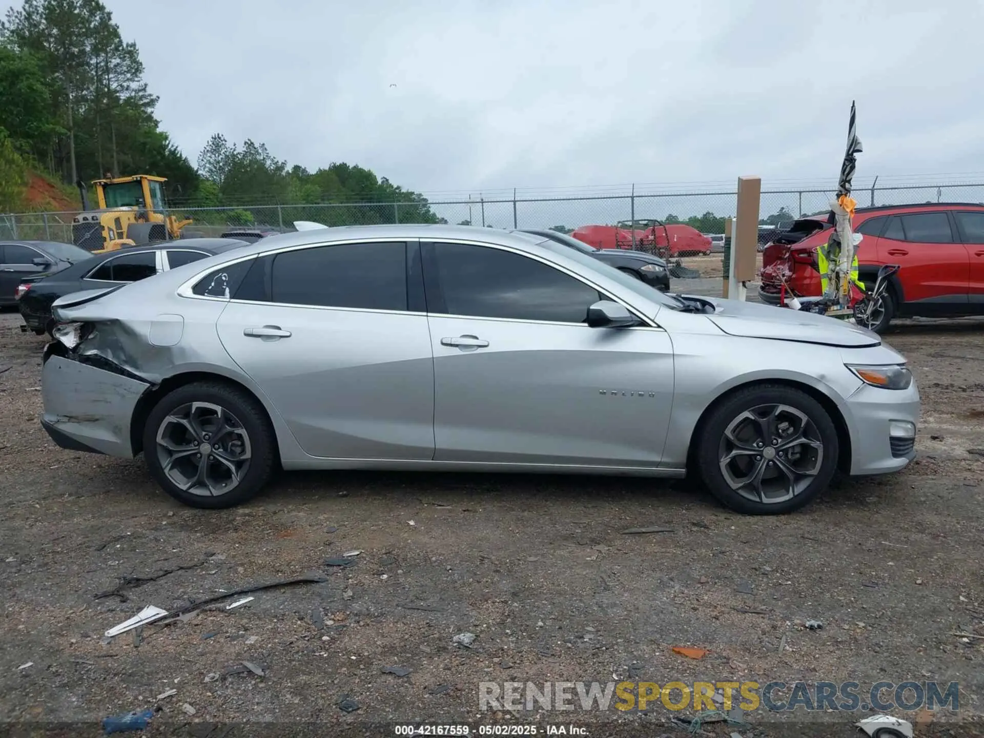 13 Photograph of a damaged car 1G1ZD5ST1MF018020 CHEVROLET MALIBU 2021