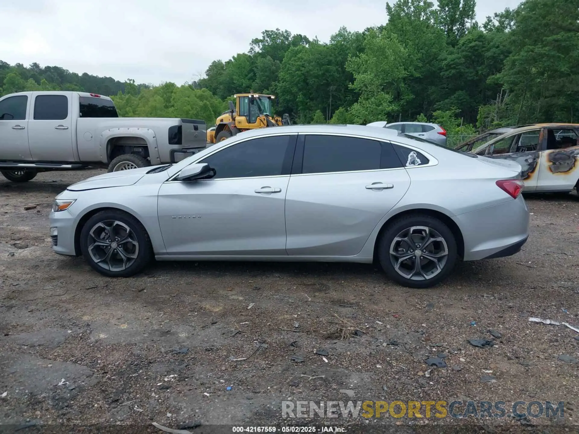 14 Photograph of a damaged car 1G1ZD5ST1MF018020 CHEVROLET MALIBU 2021