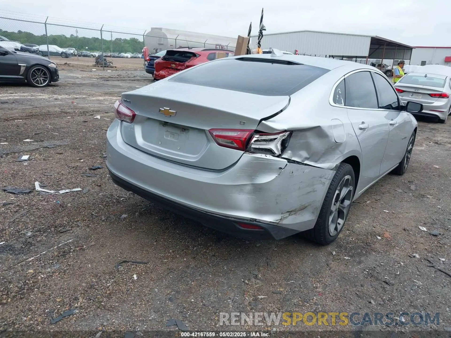 6 Photograph of a damaged car 1G1ZD5ST1MF018020 CHEVROLET MALIBU 2021