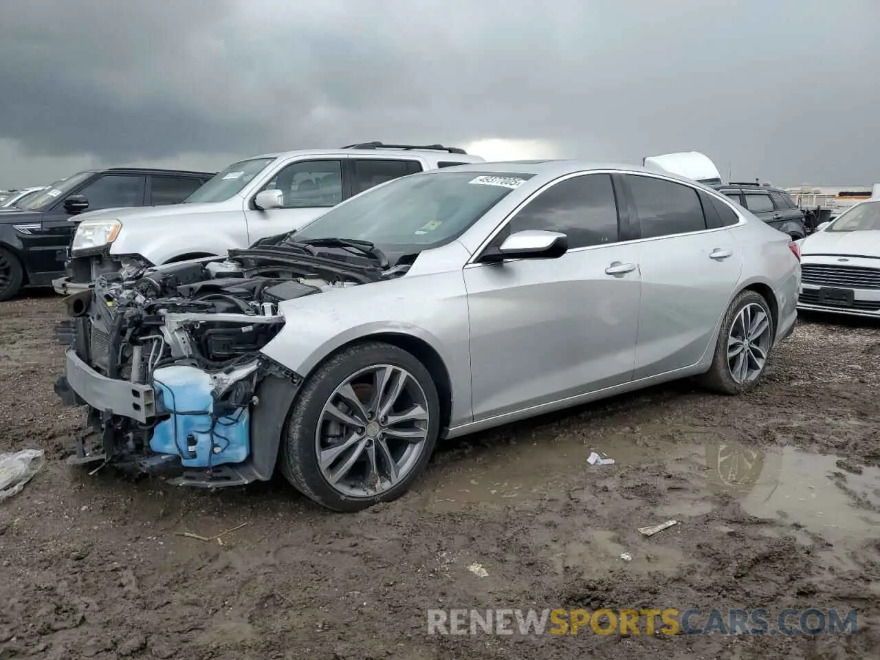 1 Photograph of a damaged car 1G1ZD5ST1MF029390 CHEVROLET MALIBU 2021