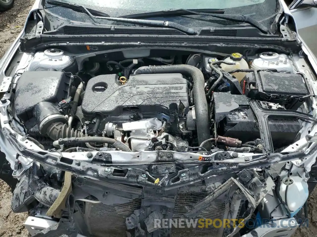 11 Photograph of a damaged car 1G1ZD5ST1MF029390 CHEVROLET MALIBU 2021