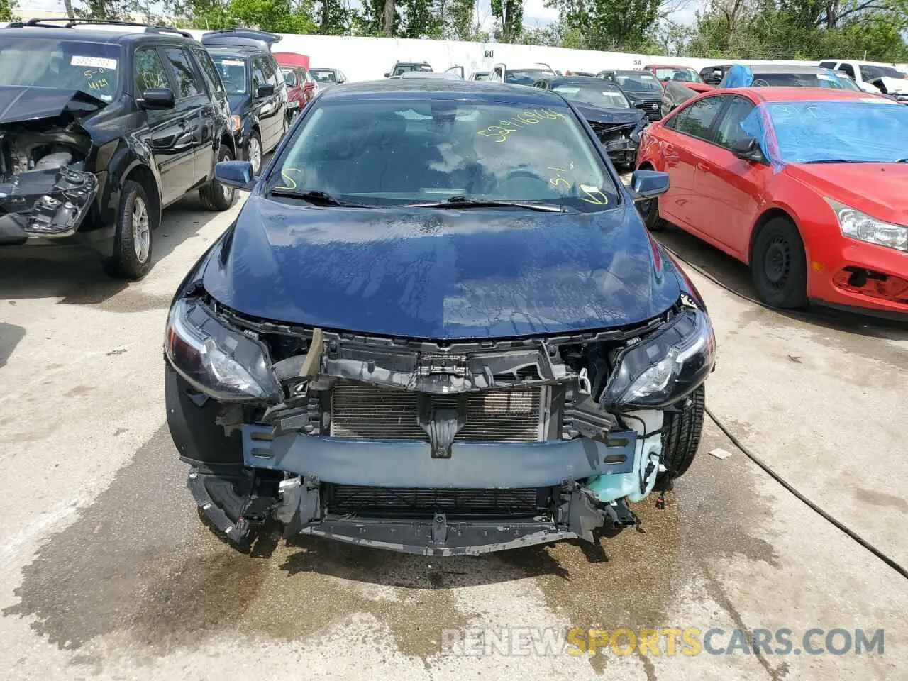 5 Photograph of a damaged car 1G1ZD5ST1MF034671 CHEVROLET MALIBU 2021