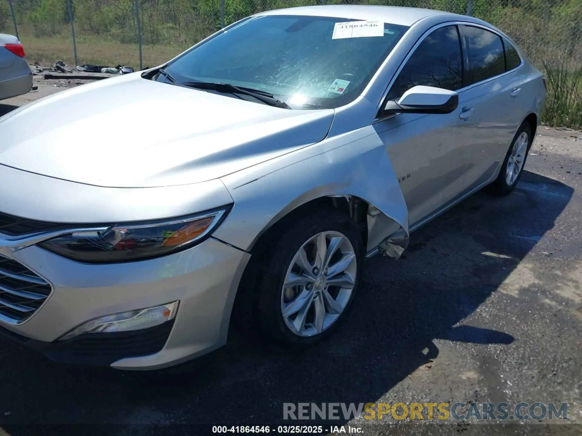 6 Photograph of a damaged car 1G1ZD5ST1MF050952 CHEVROLET MALIBU 2021