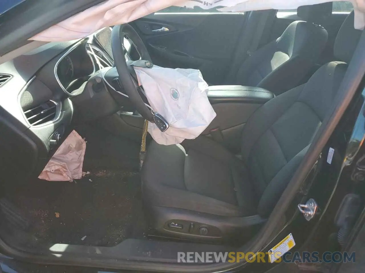 7 Photograph of a damaged car 1G1ZD5ST1MF051342 CHEVROLET MALIBU 2021