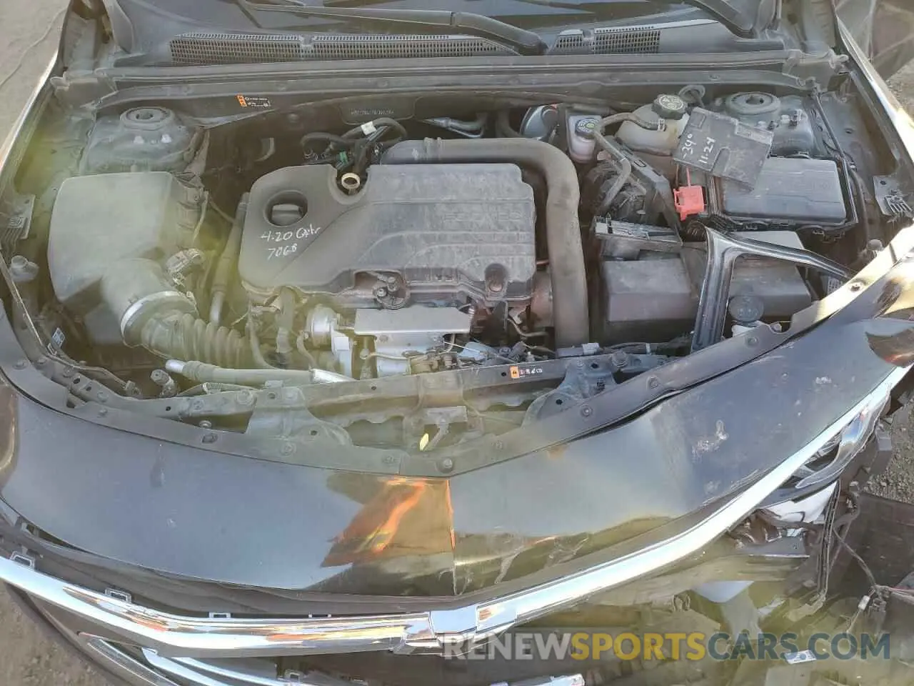 11 Photograph of a damaged car 1G1ZD5ST1MF063166 CHEVROLET MALIBU 2021