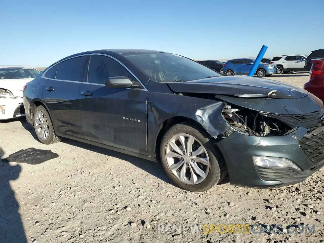 4 Photograph of a damaged car 1G1ZD5ST1MF072174 CHEVROLET MALIBU 2021