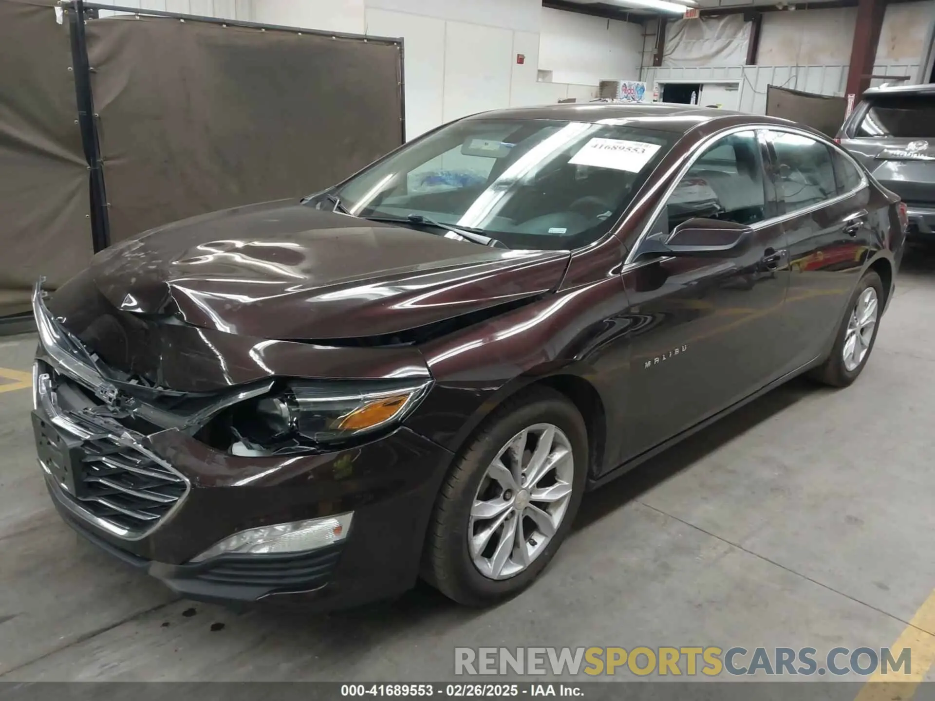 2 Photograph of a damaged car 1G1ZD5ST1MF073888 CHEVROLET MALIBU 2021