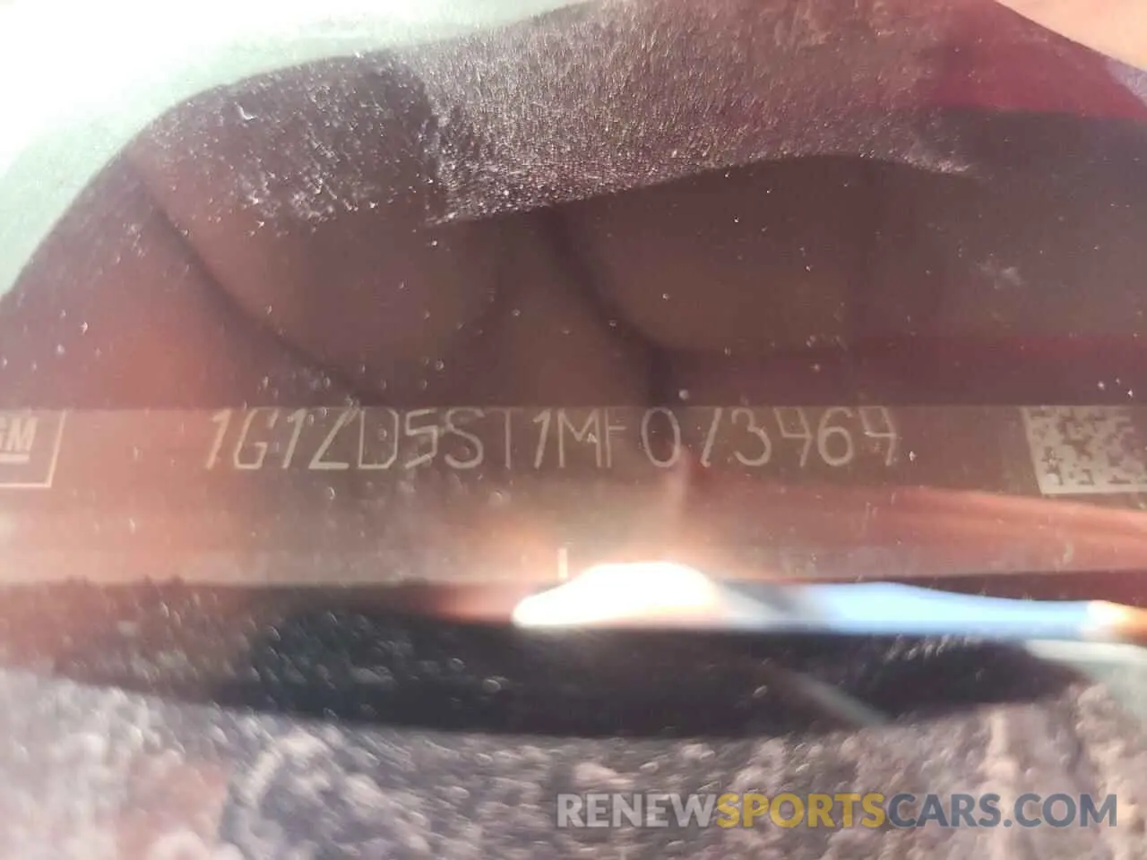 12 Photograph of a damaged car 1G1ZD5ST1MF073969 CHEVROLET MALIBU 2021