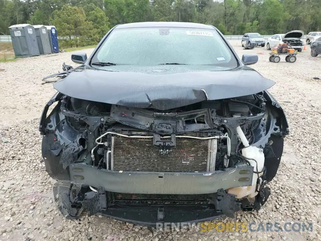 5 Photograph of a damaged car 1G1ZD5ST1MF077956 CHEVROLET MALIBU 2021