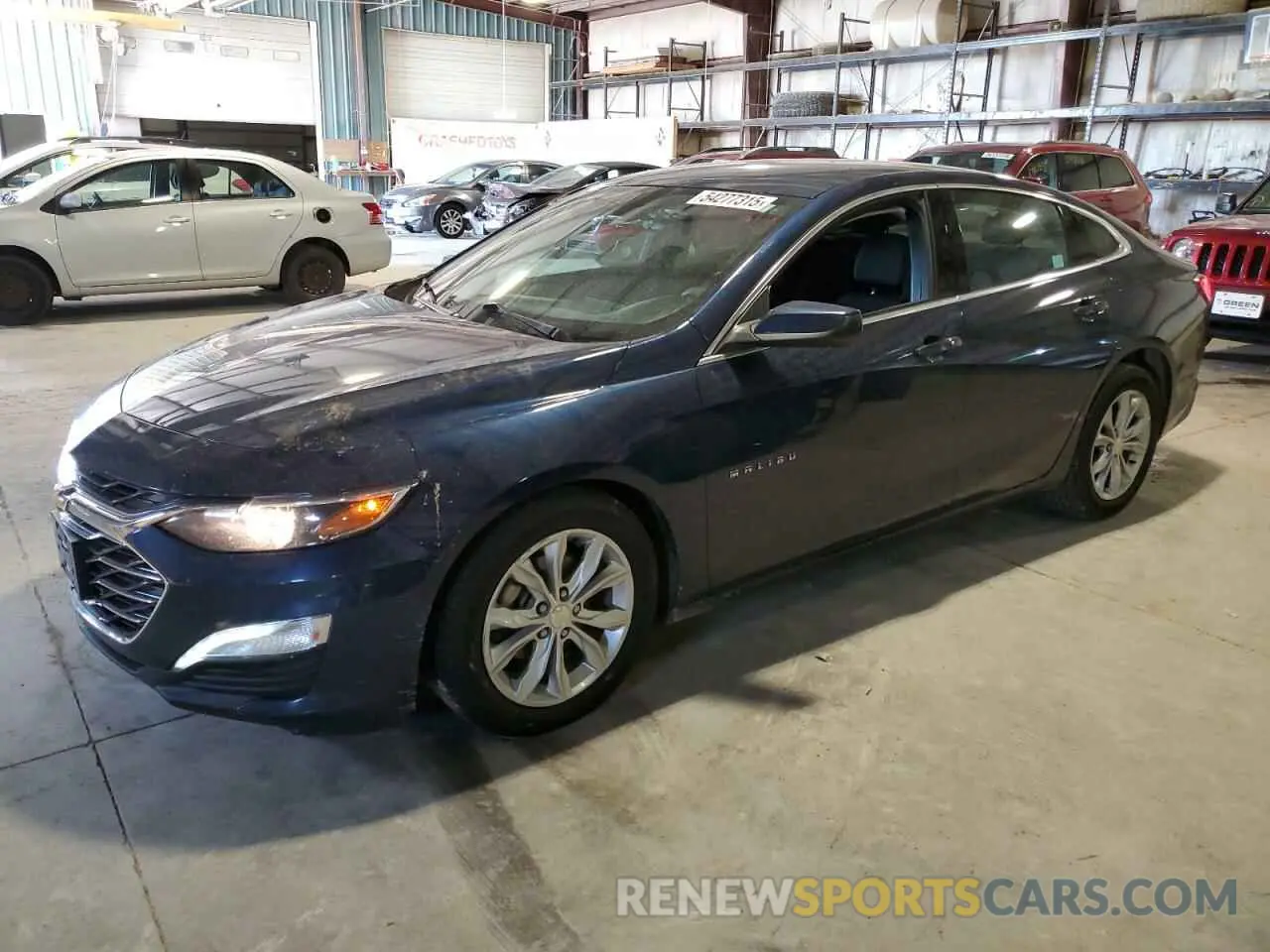 1 Photograph of a damaged car 1G1ZD5ST1MF083420 CHEVROLET MALIBU 2021
