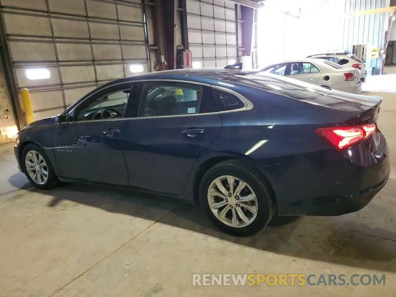 2 Photograph of a damaged car 1G1ZD5ST1MF083420 CHEVROLET MALIBU 2021