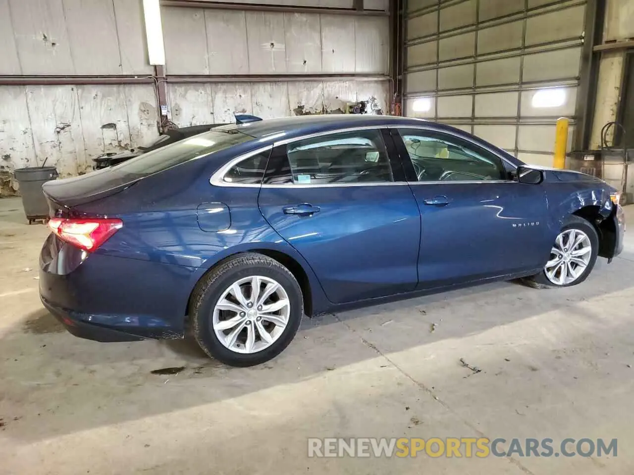 3 Photograph of a damaged car 1G1ZD5ST1MF083420 CHEVROLET MALIBU 2021