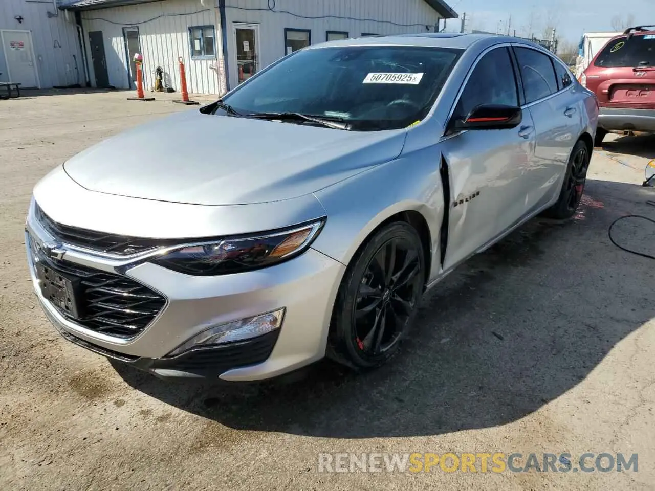 1 Photograph of a damaged car 1G1ZD5ST1MF088813 CHEVROLET MALIBU 2021