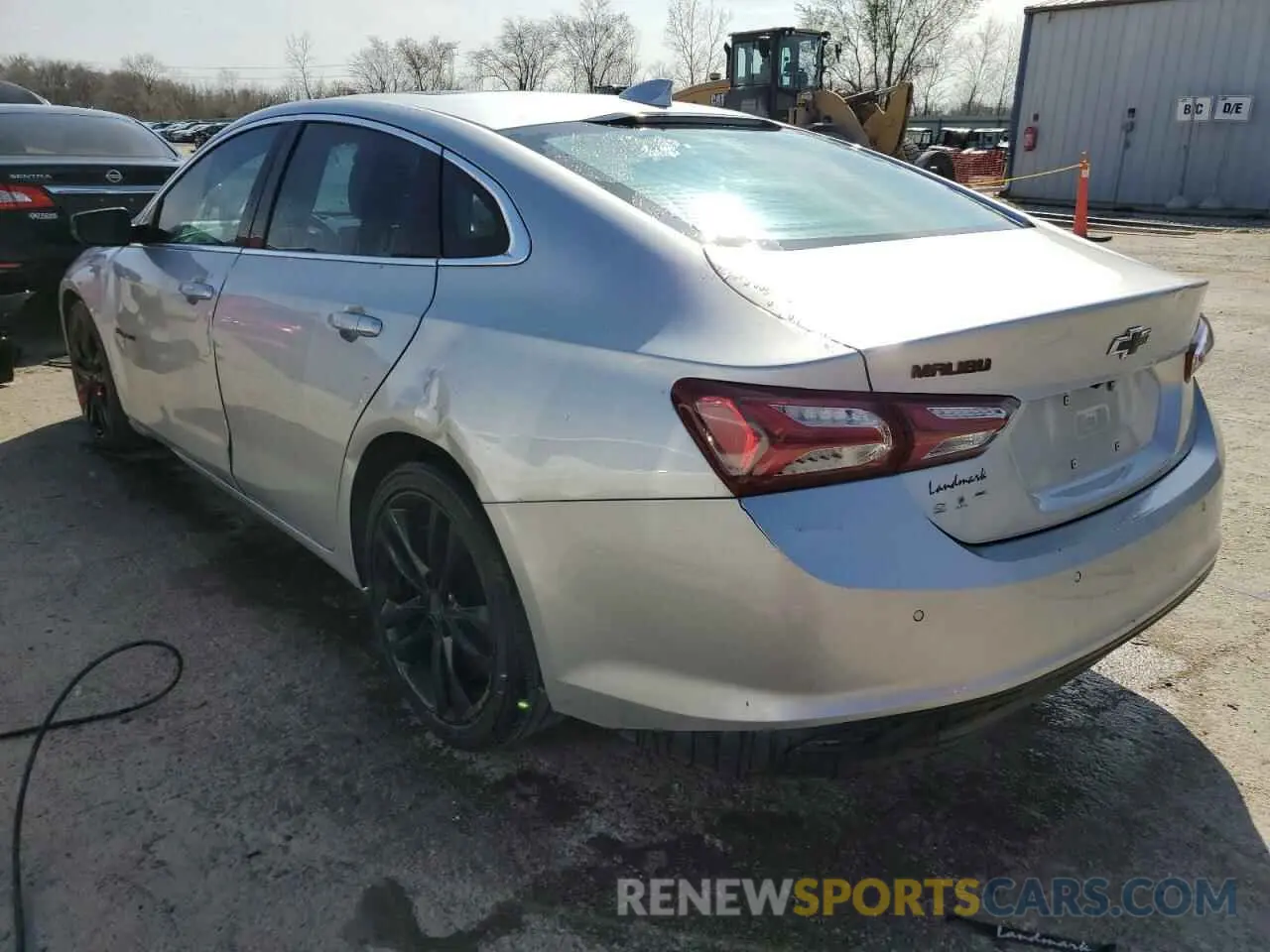 2 Photograph of a damaged car 1G1ZD5ST1MF088813 CHEVROLET MALIBU 2021