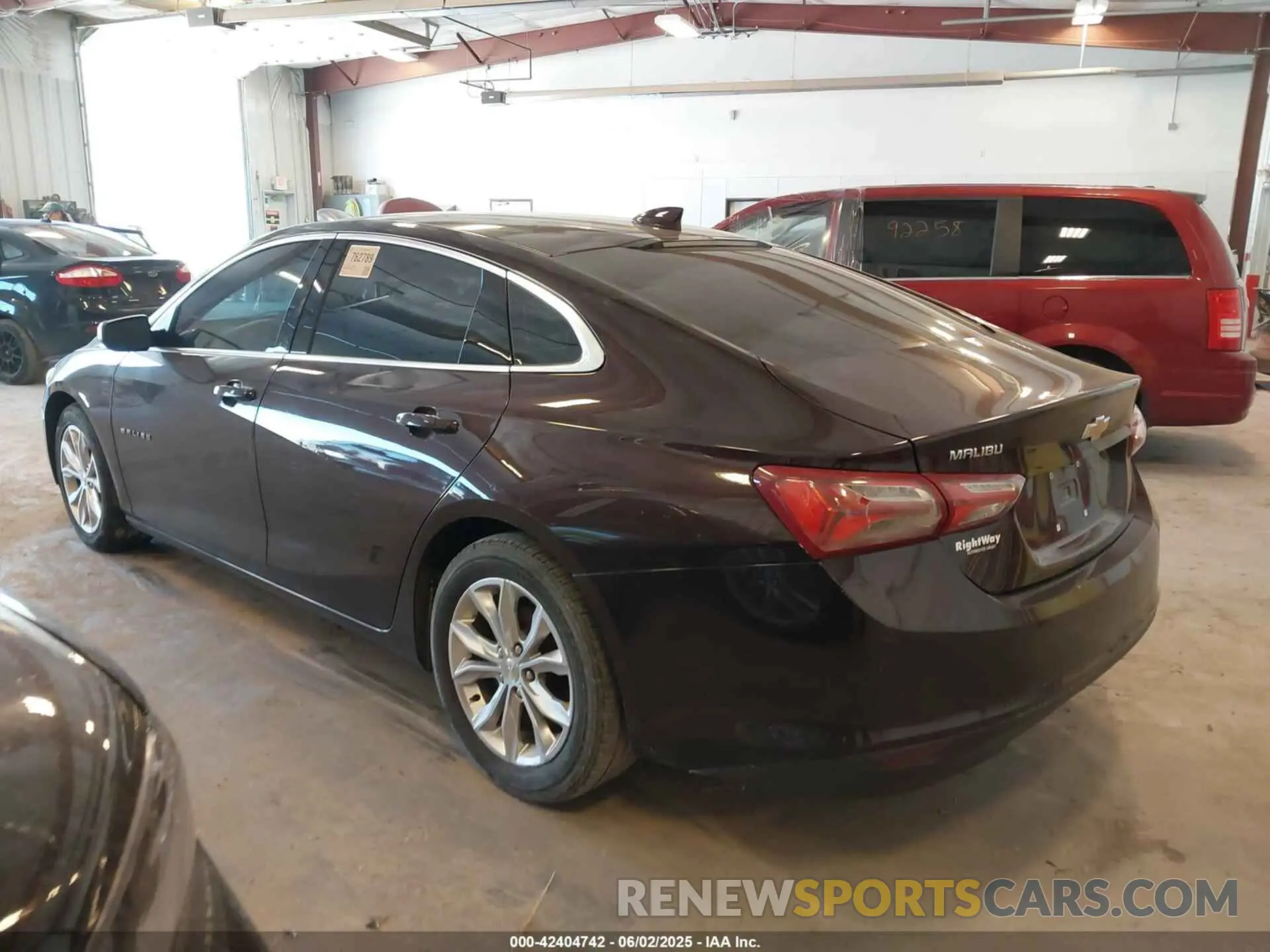 3 Photograph of a damaged car 1G1ZD5ST2MF002568 CHEVROLET MALIBU 2021