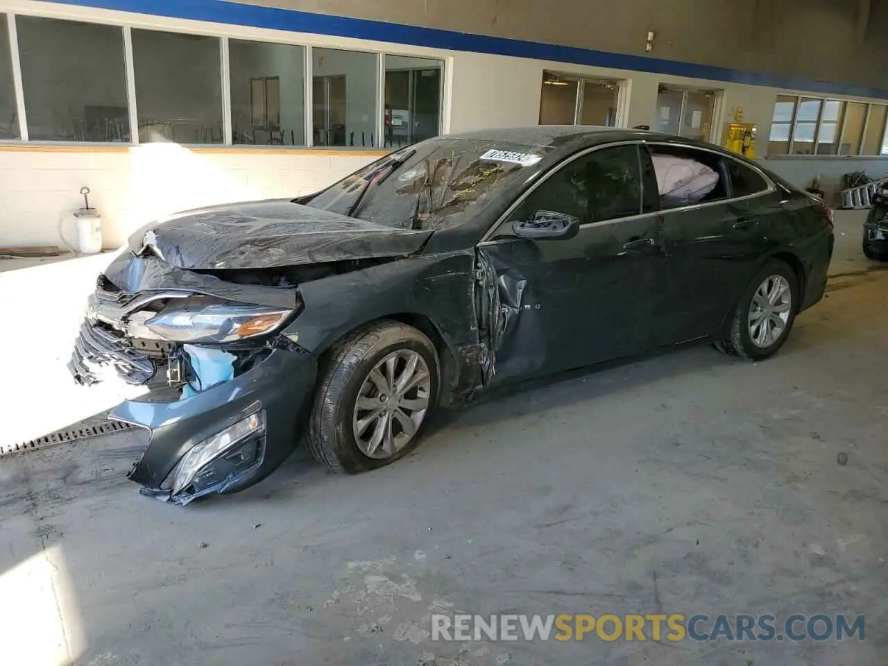 1 Photograph of a damaged car 1G1ZD5ST2MF006474 CHEVROLET MALIBU 2021